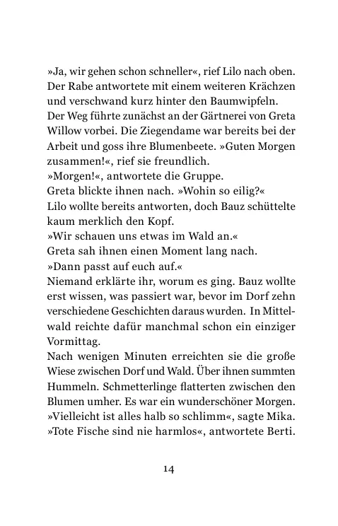 Original-Innenseite 6 aus Das Geheimnis der schwarzen Quelle