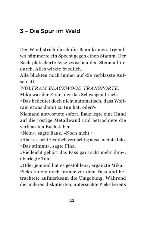 Original-Innenseite 14 aus Das Geheimnis der schwarzen Quelle