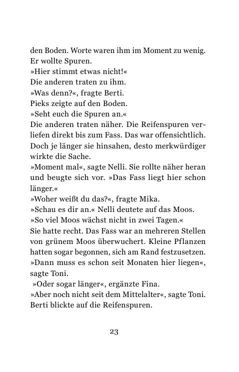Original-Innenseite 15 aus Das Geheimnis der schwarzen Quelle