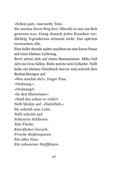 Original-Innenseite 19 aus Das Geheimnis der schwarzen Quelle