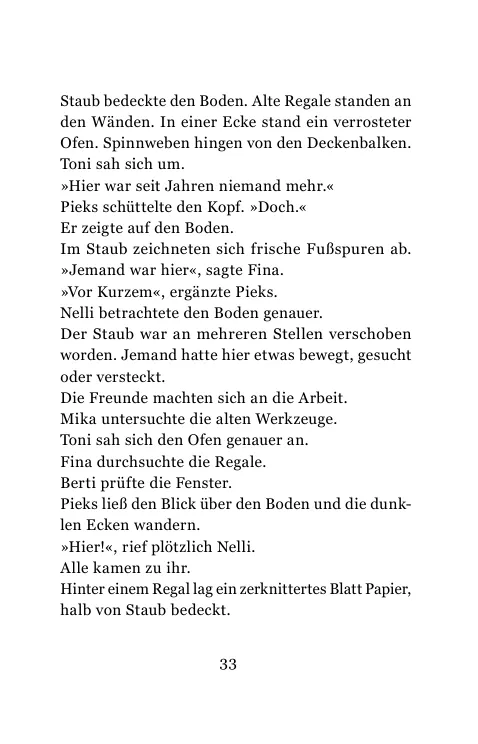 Original-Innenseite 25 aus Das Geheimnis der schwarzen Quelle