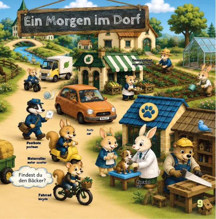 Original-Innenseite 3 aus Was geht ab im Dorf?
