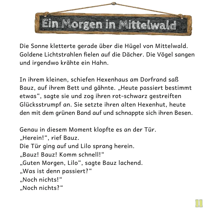 Original-Innenseite 5 aus Was geht ab im Dorf?