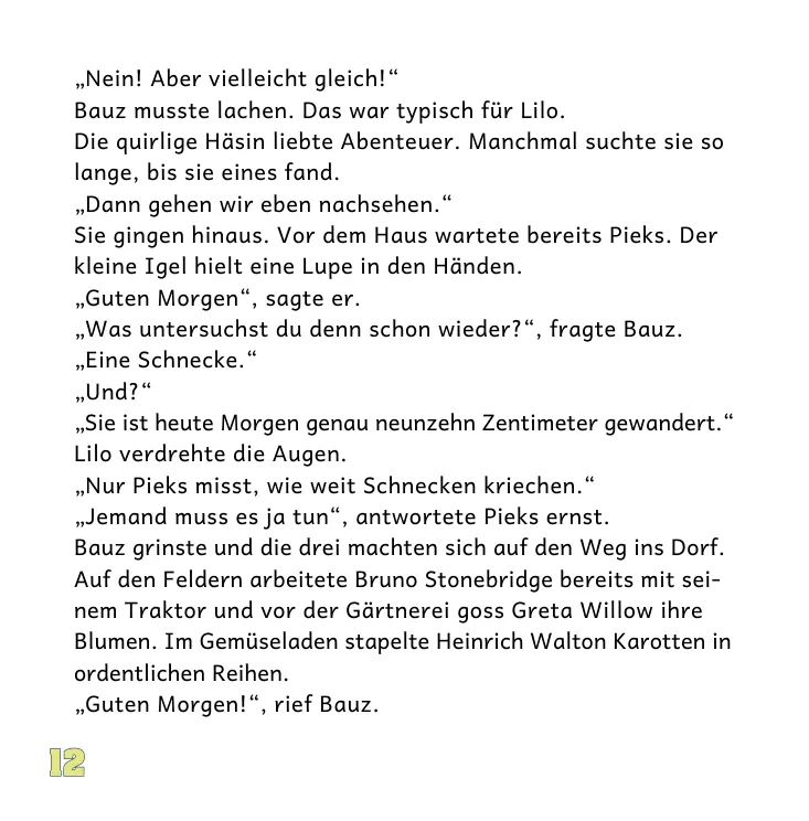 Original-Innenseite 6 aus Was geht ab im Dorf?