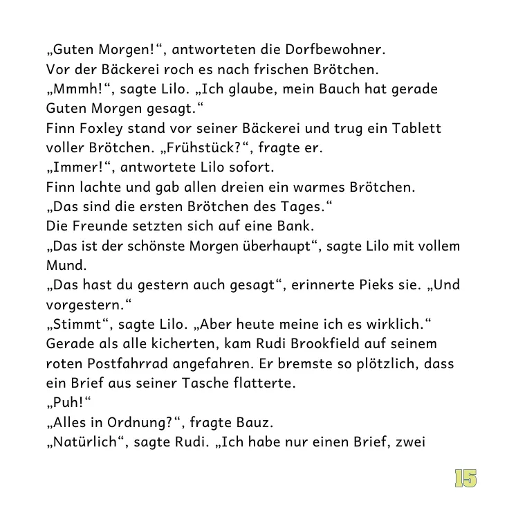 Original-Innenseite 9 aus Was geht ab im Dorf?